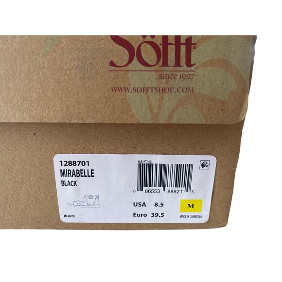 Sofft Mirabelle black US size 8.5 M
New in Box - Picture 2 of 6